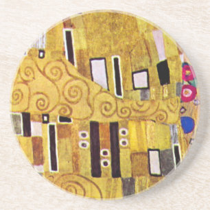 Porta-copos O teste padrão do beijo por Gustavo Klimt, arte