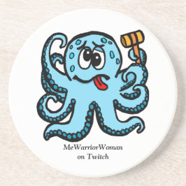 Porta-copos Octopus Bonk, MeWarriorWoman no Twitch