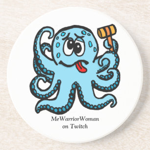 Porta-copos Octopus Bonk, MeWarriorWoman no Twitch