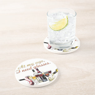 Porta-copos Óculos de SlipperyJoe fermentados de uva de pourin