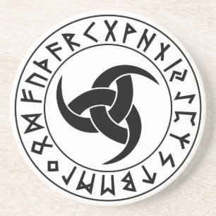 Porta-copos Odhroerir Rune Shield