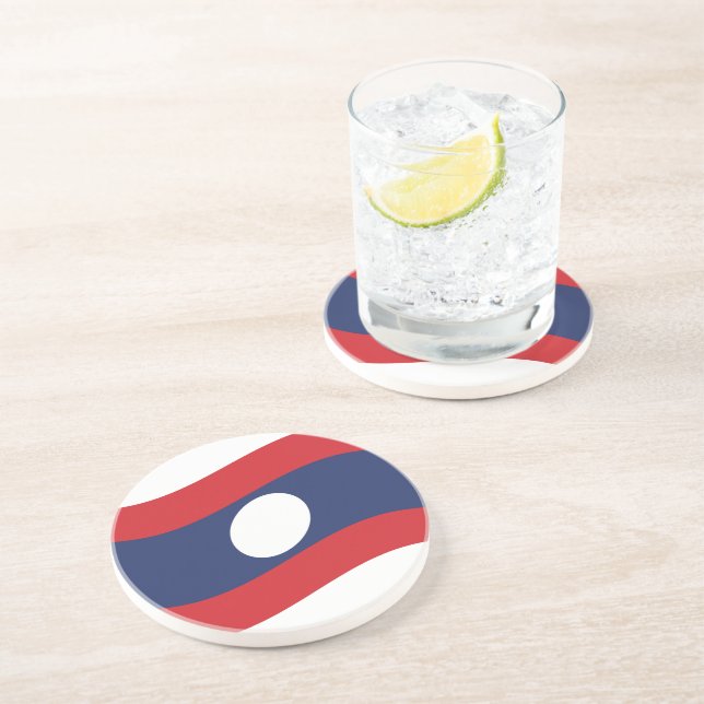 Porta-copos Onda de Sinalizador Laos (Lateral)