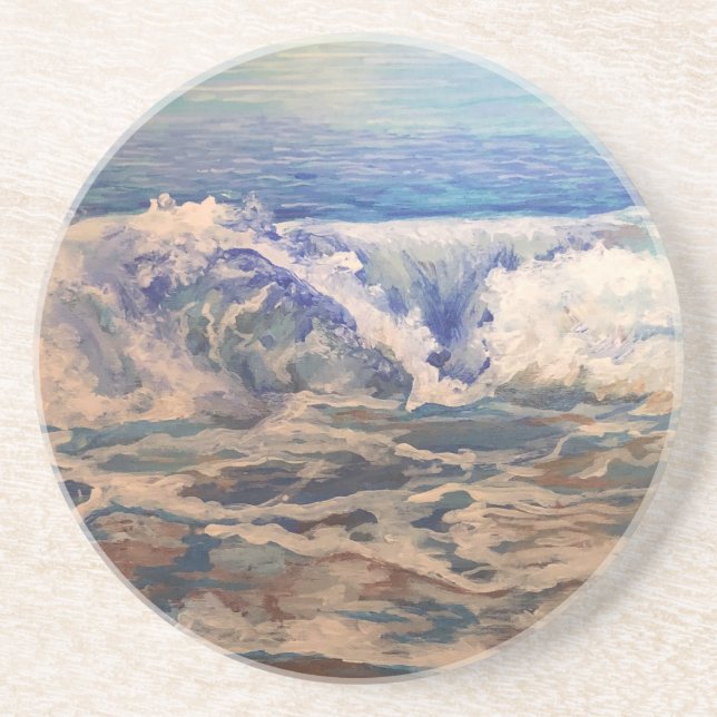 Porta-copos ondas (Frente)