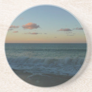 Porta-copos Ondas caindo na paisagem de Sunset Beach