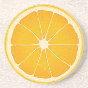 Porta-copos Orange Slice Sunshine Citrus
