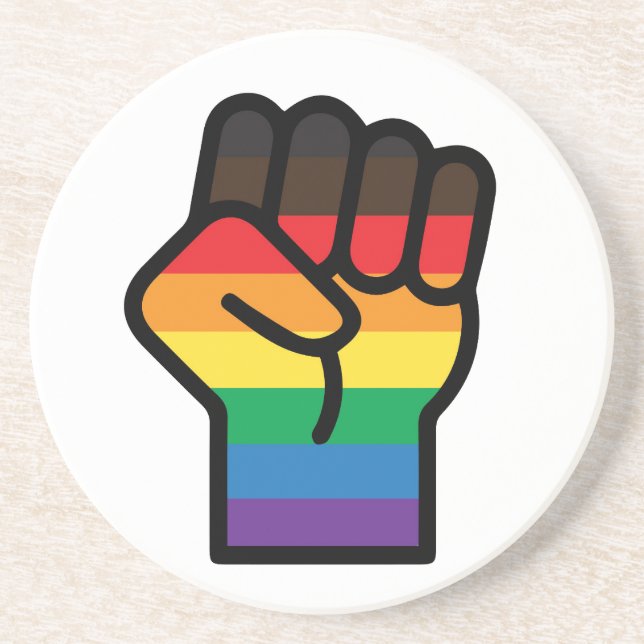 Porta-copos orgulho gay (Frente)