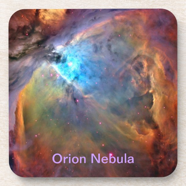Porta copos Orion Nebula Space Galaxy Cork (Frente)