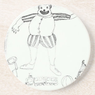 Porta-copos Os palhaços estão por perto