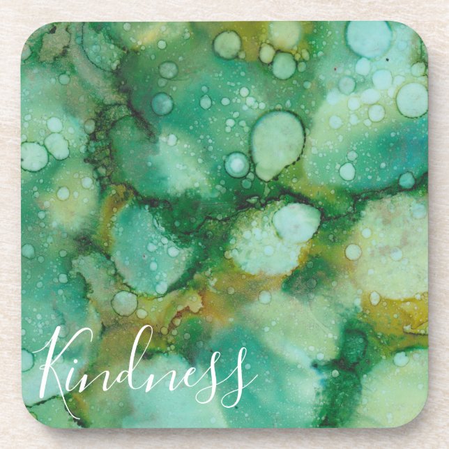 Porta copos "Ouro Dust Inkblot" (Frente)