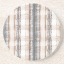 Porta-copos Outono de Coração e Thread