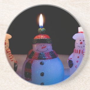 Porta-copos Outro Lit Snowman