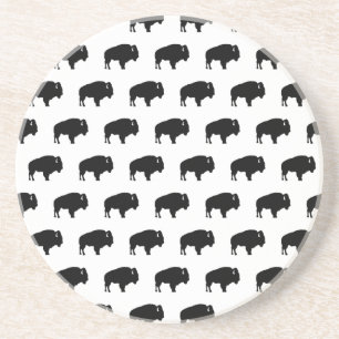 Porta-copos padrão bison