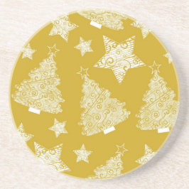 Porta-copos Padrão de ano novo