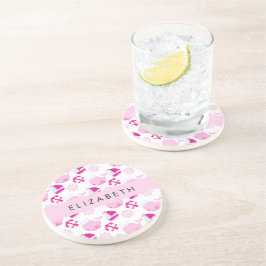 Porta-copos Padrão De Baleias, Baleias Rosa, Seu Nome