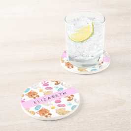 Porta-copos Padrão De Gatos, Gatos Frescos, Gatinho, Patas, Se