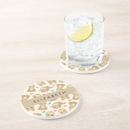 Porta-copos Padrão De Lúteras, Lúteras Bonitas, Corações, Seu 