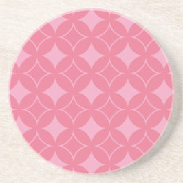 Porta-copos Padrão de shippo rosa