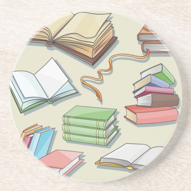 Porta-copos Padrão do livro (Frente)