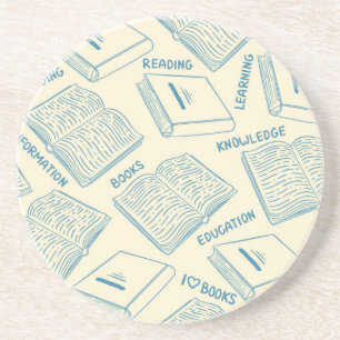 Porta-copos Padrão do livro