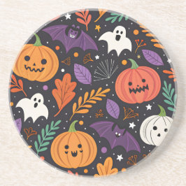 Porta-copos Padrão Mágico de Halloween Fofo