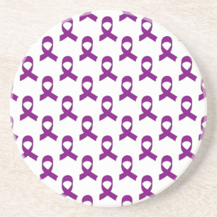 Porta-copos Padrão Roxo de Fita