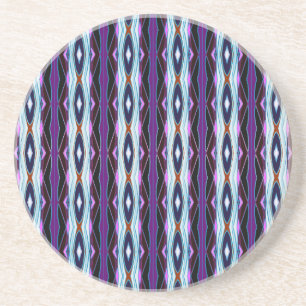 Porta-copos Padrão Roxo Único