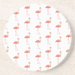 Porta-copos Padrão Simples Flamingo Rosa