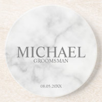 Padrinhos de casamento Personalizados de Mármore B