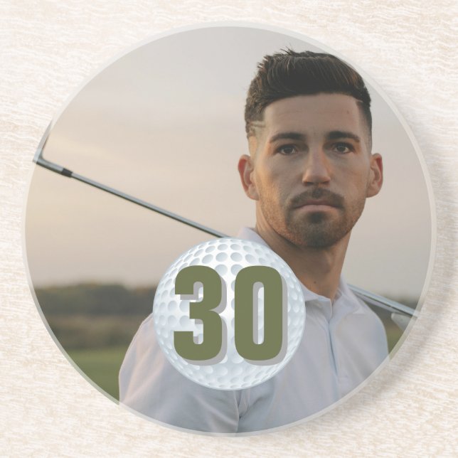 Porta-copos Pai Birthday Golf Party (Frente)