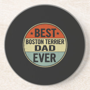 Porta-copos Pai Terrier Mens Best Boston Ever Estilo Retroativ