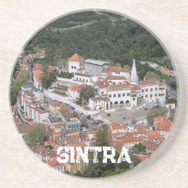 Porta-copos Palácio de Sintra de cima em Sintra, Portugal (Frente)