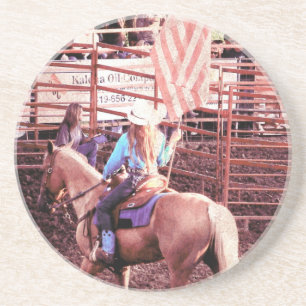 Porta-copos Palomino Rodeo - Bandeira Americana