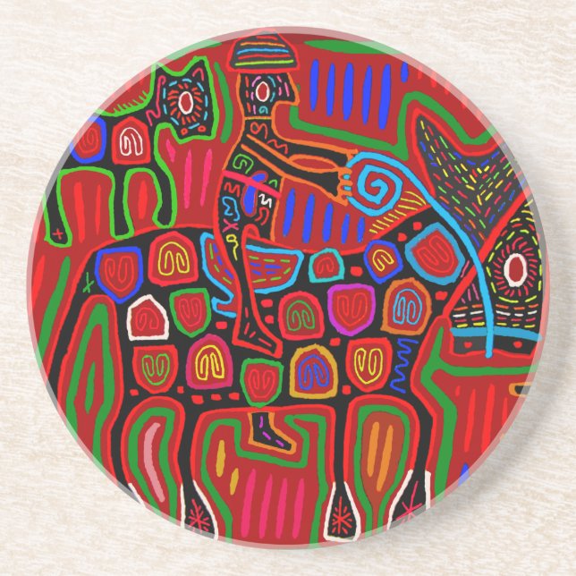 Porta-copos Panamá Mola - Salve um Cavalo Passeando um Cowboy (Frente)