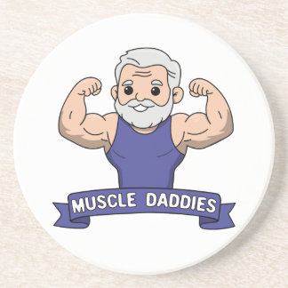 Porta-copos Papaizão Musculoso Fofo Kawaii Barbudo