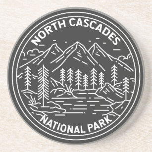 Porta-copos Parque Nacional das Cascades do Norte, Washington 