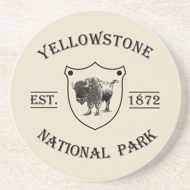 Porta-copos parque nacional yellowstone (Frente)