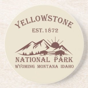 Porta-copos Parque Nacional Yellowstone Vintage