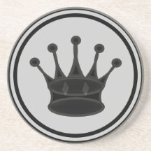 Parte de xadrez preta da rainha