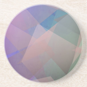 Porta-copos Partículas Abstratas Voadoras   Formas Geométricas