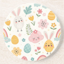 Porta-copos Páscoa Bunny Pattern