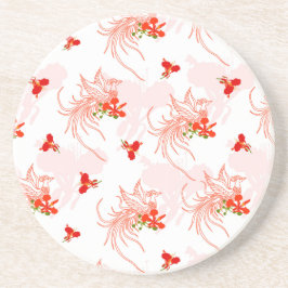 Porta-copos Pássaro Phoenix E Flor Phoenix Sem Olho