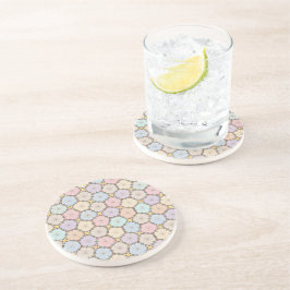 Porta-copos Pastel Wood Slices