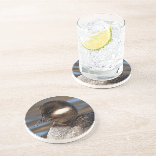 Porta-copos Pato Bonito Cabeça de Carneiro em Águas Sunilumina (Lateral)