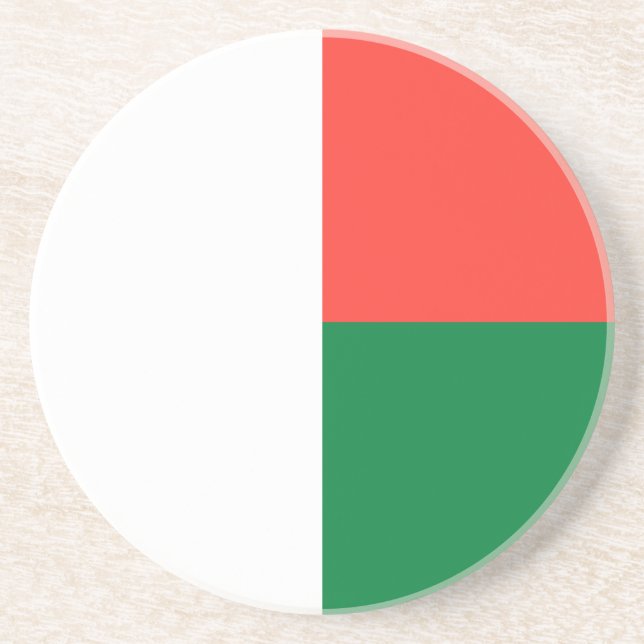 Porta-copos Patriotic Madagascar Flag (Frente)