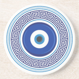 Porta-copos Patterno Grego - Mau de Olho Nazar