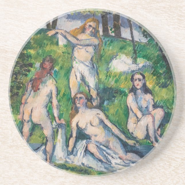 Porta-copos Paul Cezanne - Quatro Bathers (Frente)