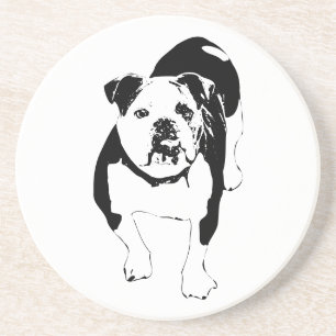 Porta-copos Pausa Nítida, Alegria Bulldog