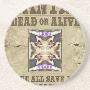 Porta-copos Paz, Amor e Inspiração Desejados: Espalhar Harmoni