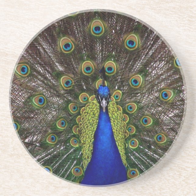 Porta-copos Peacock (Frente)