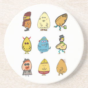 Porta-copos Peças de ovos